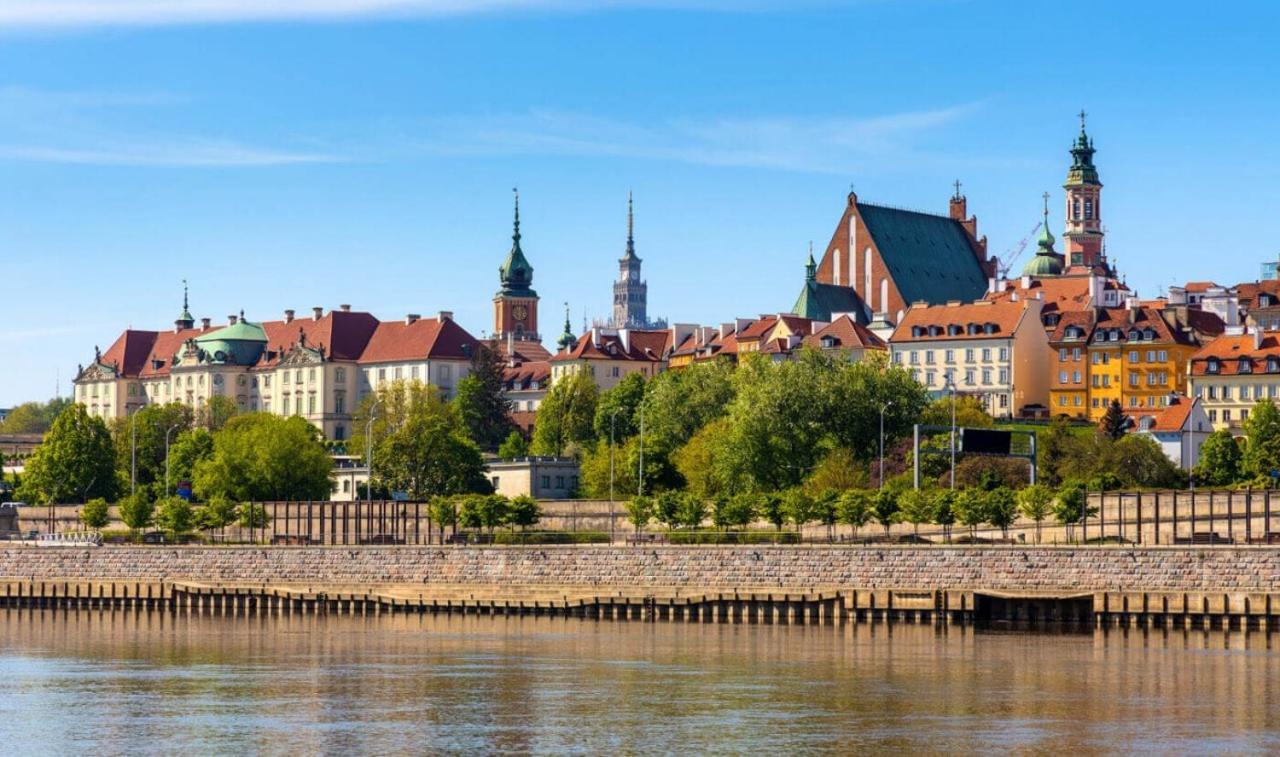 Warsaw Downtown View 3 Rooms 60M2+ Free Garage 2Km Old Town Metro 9Min Tram Exterior photo